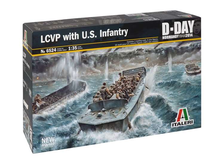 1/35 Italeri - LCVP with U.S. Infantry