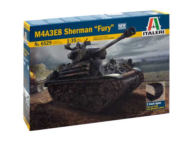 1/35 Italeri - M4A3E8 Sherman - Fury