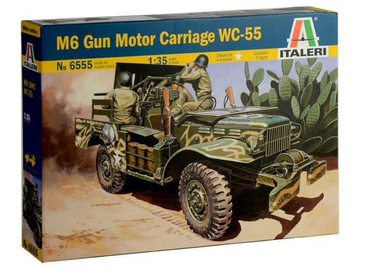 1/35 Italeri - M6 Gun Motor Carriage WC-55