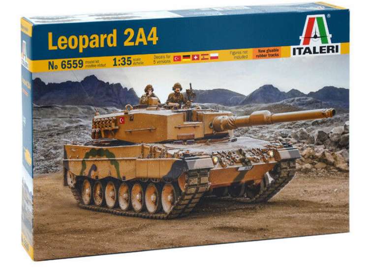 1/35 Italeri - Leopard 2A4 Tank