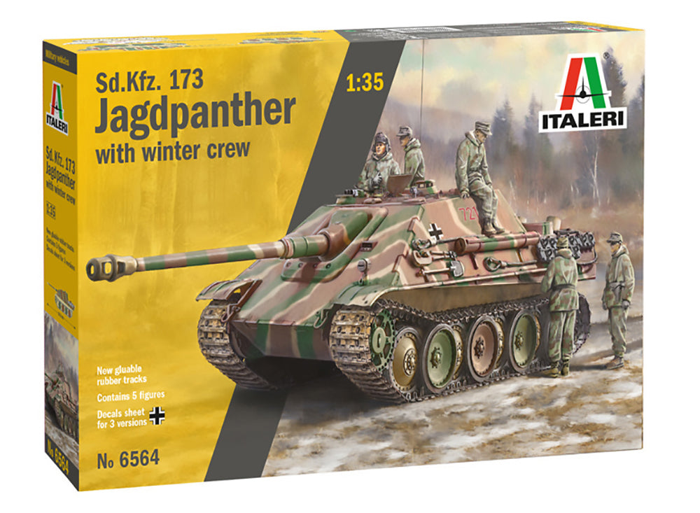 1/35 Italeri - Sd.Kfz.173 Jagdpanther w/ Winter Crew