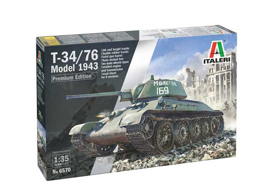 1/35 Italeri - T-34/76 mod. 1943 Premium Edition