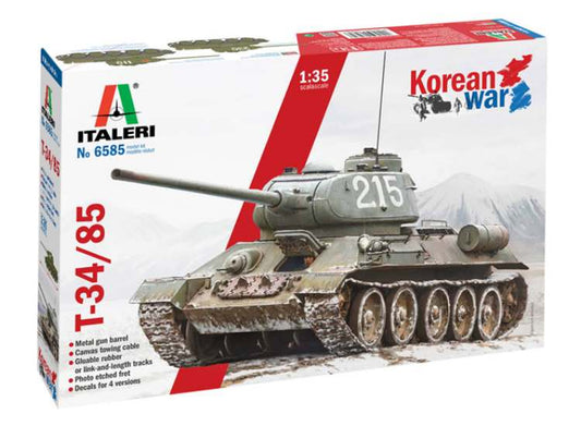 1/35 Italeri - T-34/85 Korean War