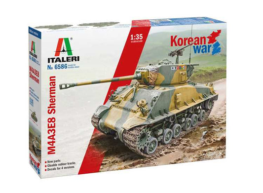 1/35 Italeri - M4A3E8 Sherman Korean War