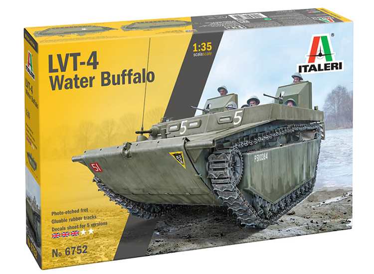 1/35 Italeri - LVT-4 Water Buffalo (ETO)