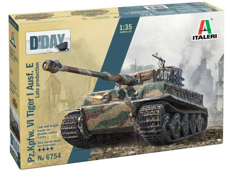 1/35 Italeri - Sd.Kfz.181 Pz.Kpfw. Tiger I Ausf.E (Late Production)
