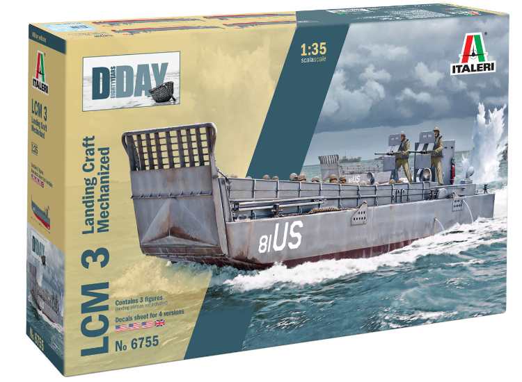 1/35 Italeri - LCM 3 - Landing Craft Mechanised