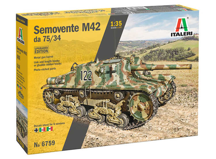 1/35 Italeri - Semovente M42 da 75/34 Upgraded Edition