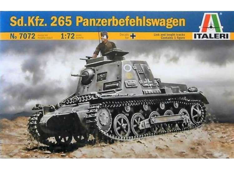 1/72 Italeri - Sd. Kfz. 265 Panzerbefehlswagen