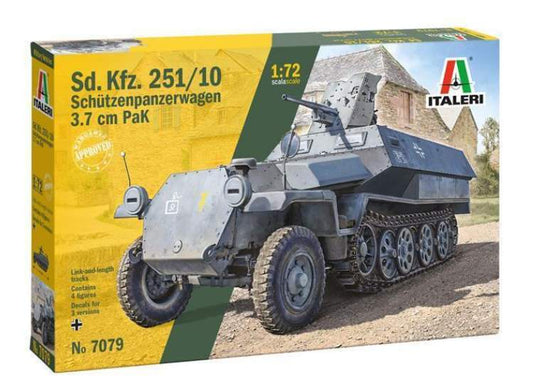 1/72 Italeri - Sd.Kfz.251/10 Schutzenpanzerwagen w/ 3.75cm Pak
