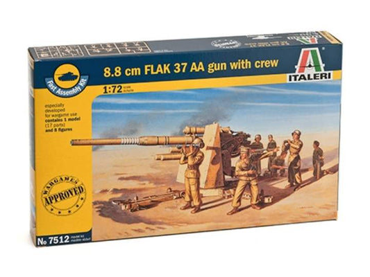 1/72 Italeri - 8.8cm Flak 37 AA Gun