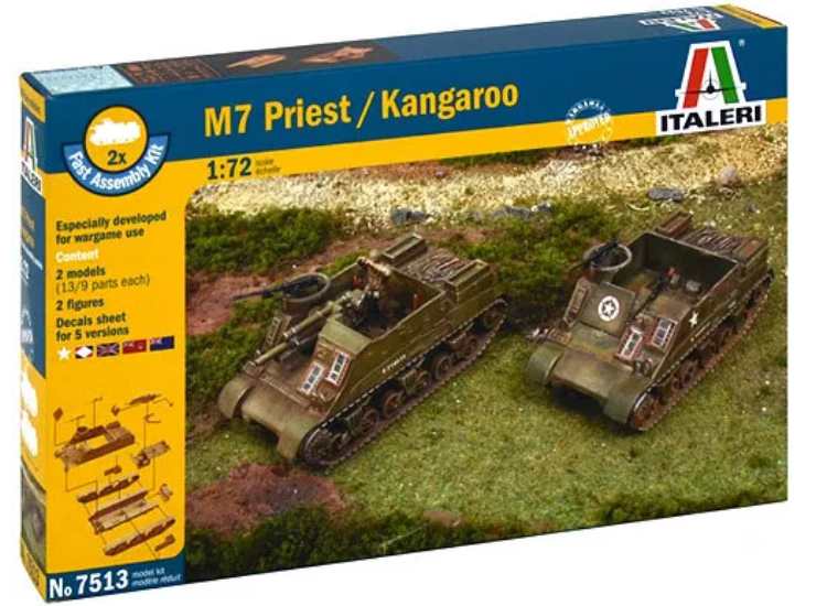1/72 Italeri - M7 Priest  / Kangaroo
