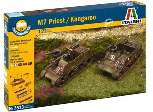 1/72 Italeri - M7 Priest  / Kangaroo