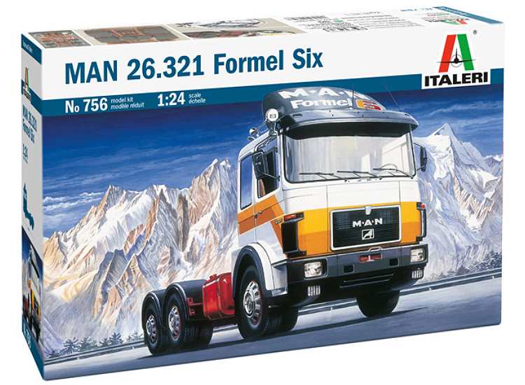 1/24 Italeri - MAN 26.321 Formel Six