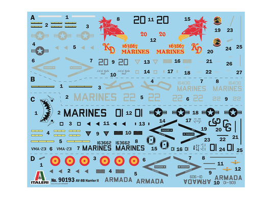 1/72 Italeri - AV-8B Harrier II