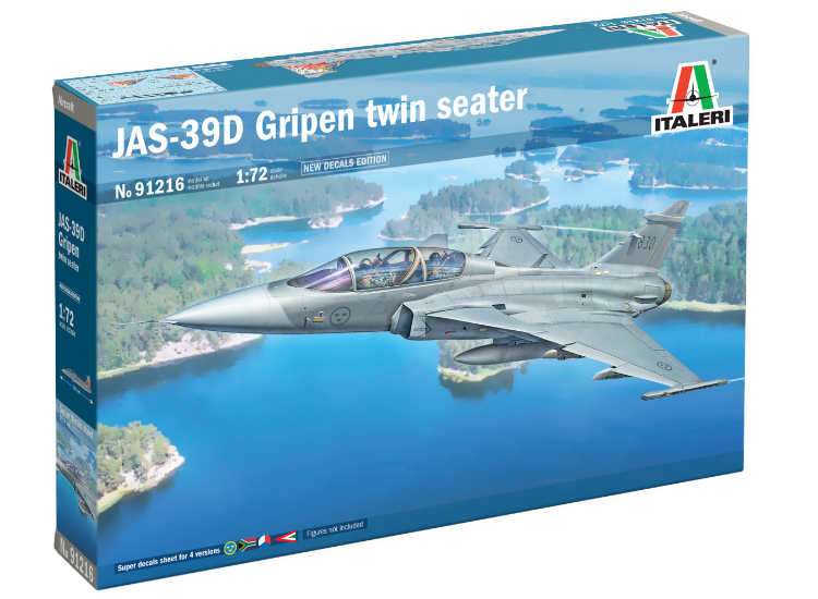1/72 Italeri - JAS-39D Gripen Twin Seater