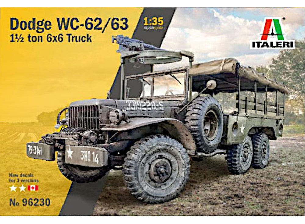 1/35 Italeri - Dodge WC-62/63 1 1/2 ton 6x6 TRUCK