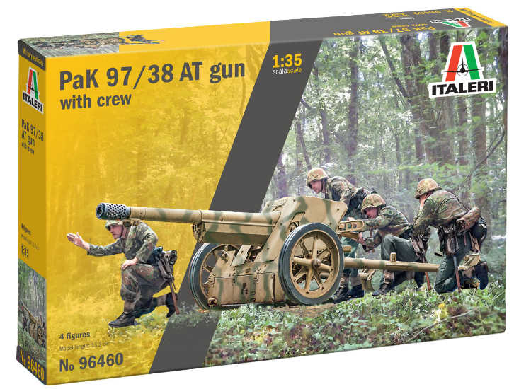 1/35 Italeri - Pak 97/38 AT Gun with crew