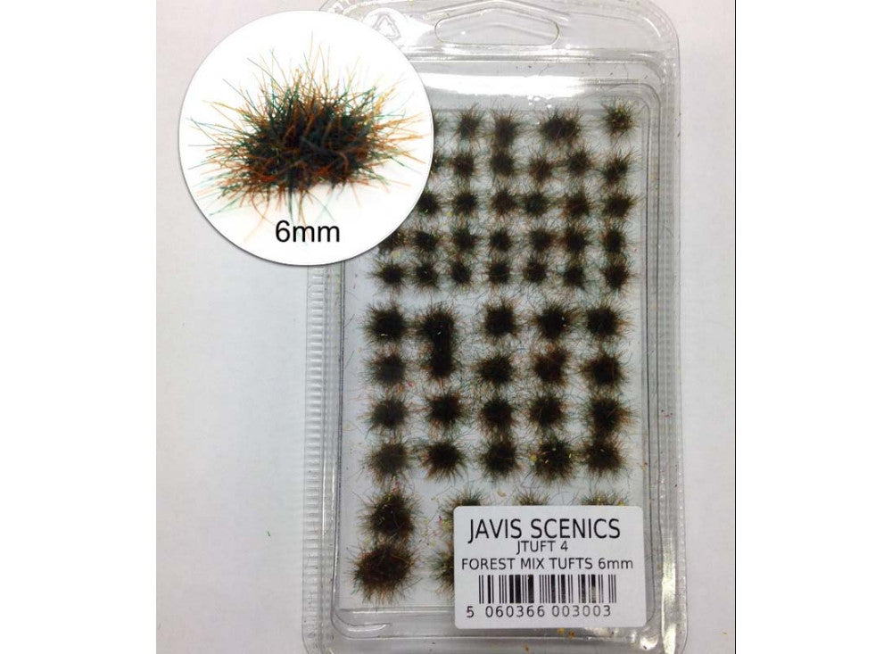  Javis - Tuft Sets 6mm - Forest Mix