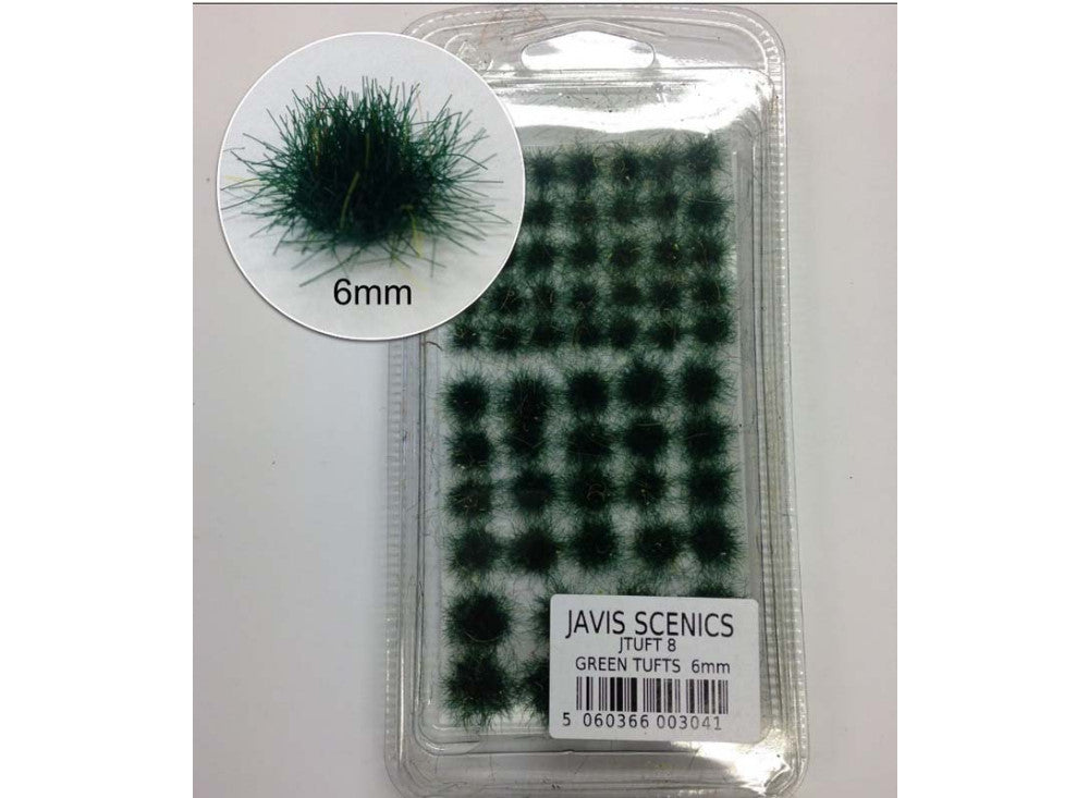  Javis - Tuft Sets 6mm - Green