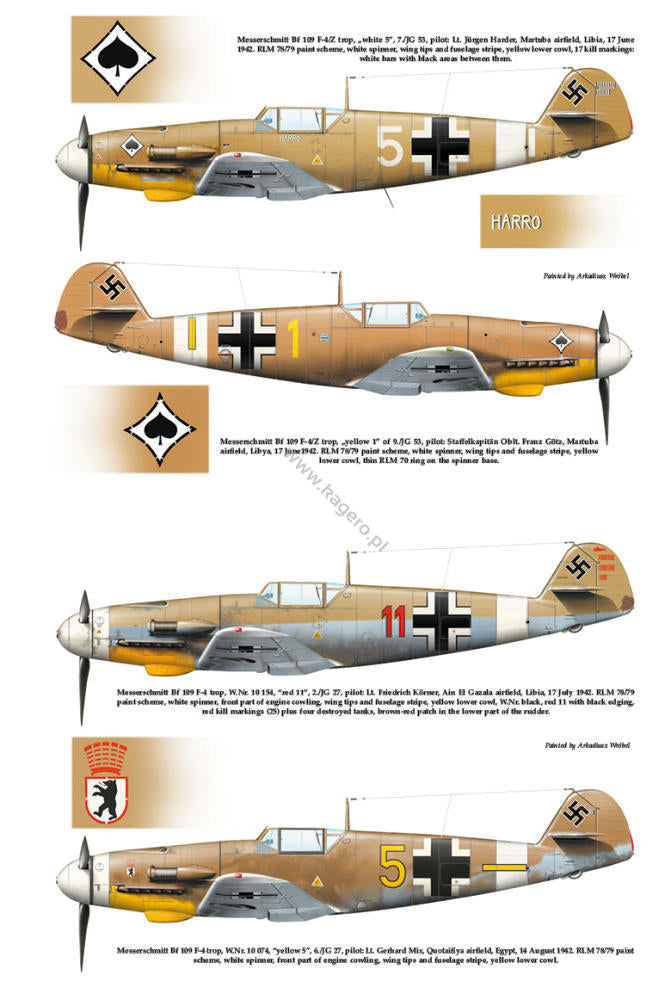  Kagero - Air Battles 16 - Luftwaffe over the desert from January till August 1942