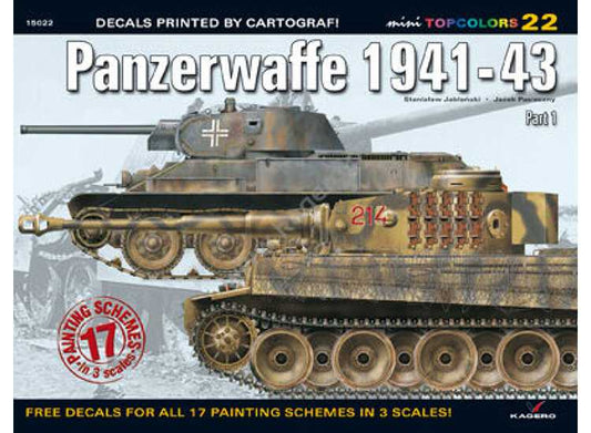 - Kagero - Mini Top Colors 22 - Panzerwaffe 1941-43 Part 1 (decals)
