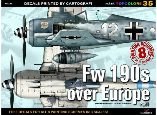 - Kagero - Mini Top Colors 35 - Fw 190s over Europe Part I (decals)