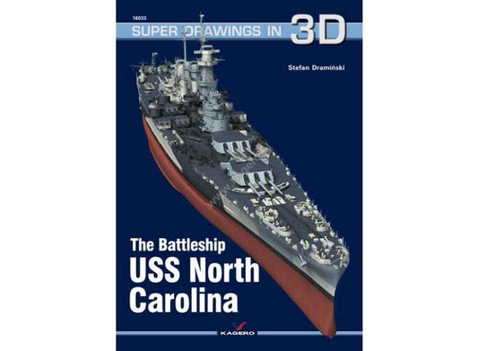 - Kagero - Super Drawings in 3D 33 - USS North Carolina