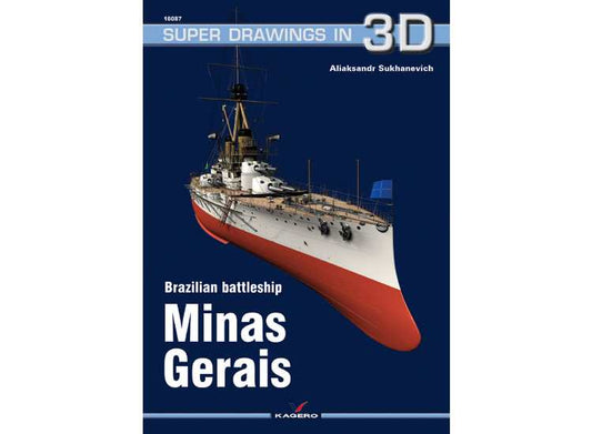 - Kagero - Super Drawings in 3D 87 - Brazilian battleship Minas Gerais