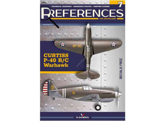 - Kagero - References 07 - Curtiss P-40 B/C Warhawk