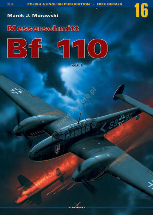  Kagero - Monograph 16 - Messerschmitt Bf 110 Vol.I