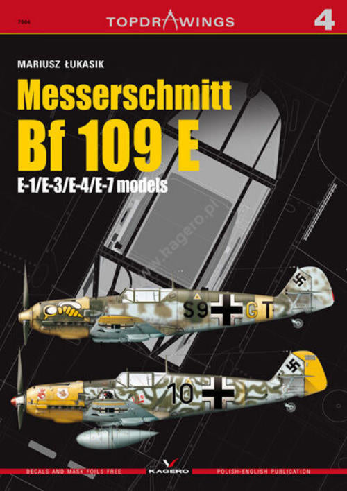  Kagero - Top Drawings 04 - Messerschmitt Bf 109 E E-1/E-3/E-4/E-7