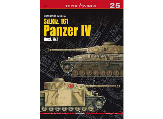 - Kagero - Top Drawings 25 - Sd.Kfz. 161 Panzer IV Ausf. H/J