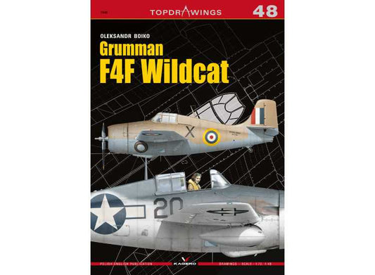 - Kagero - Top Drawings 48 - Grumman F4F Wildcat