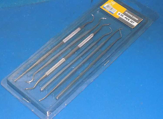 - Toolzone - 6 Piece Pick Set