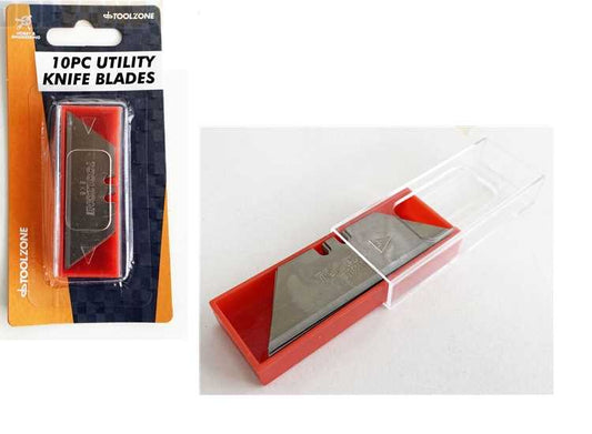 - Toolzone - 10 Blades for Utility Knife