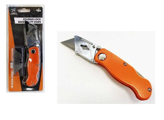 - Toolzone - Folding Lock Back Utility Knife