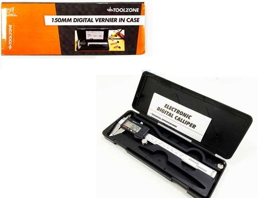 - Toolzone - 150mm Digital Vernier In Case