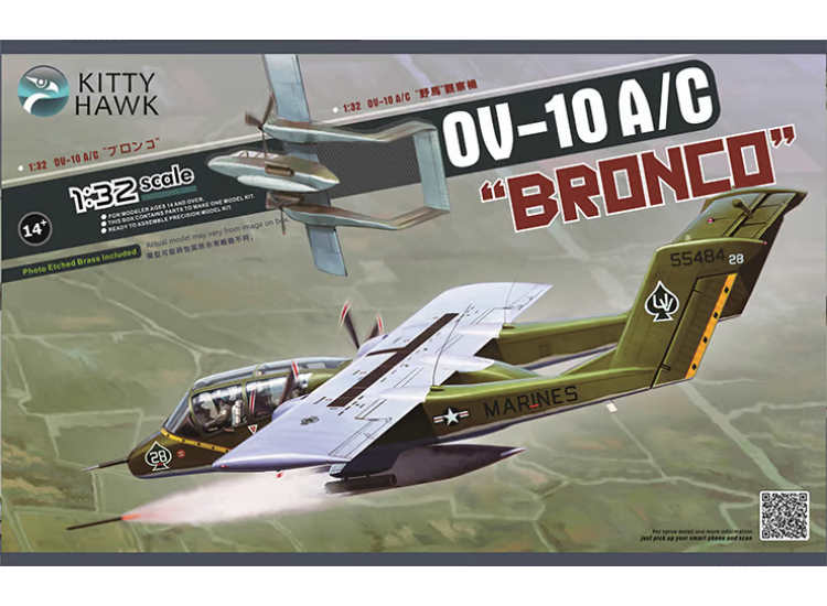 1/32 Kitty Hawk - North-American/Rockwell OV-10A/C Bronco