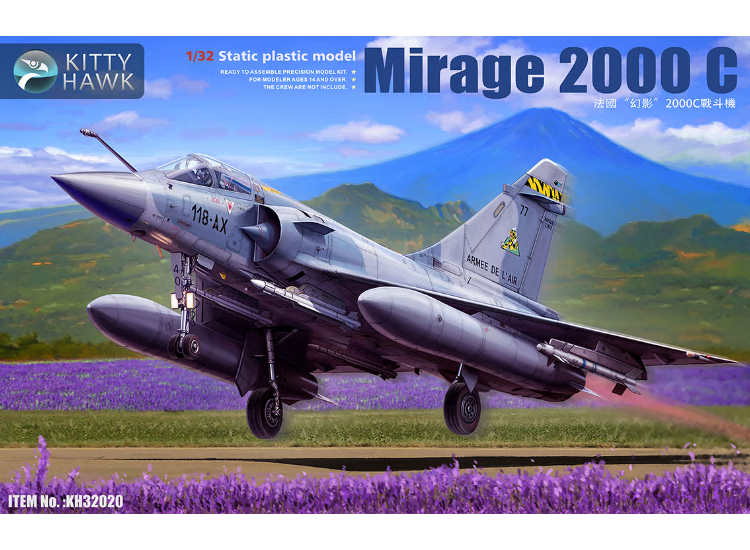 1/32 Kitty Hawk - Mirage 2000 C