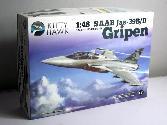 1/48 Kitty Hawk - Saab Gripen JAS-39B/D