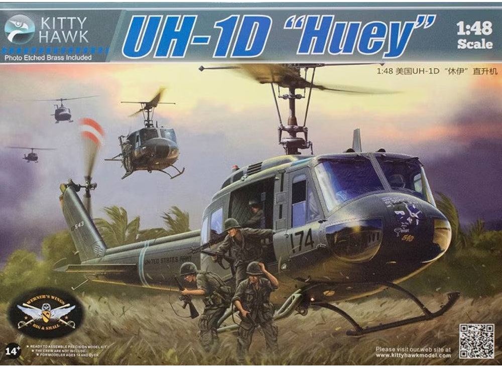 1/48 Kitty Hawk - UH-1D Huey