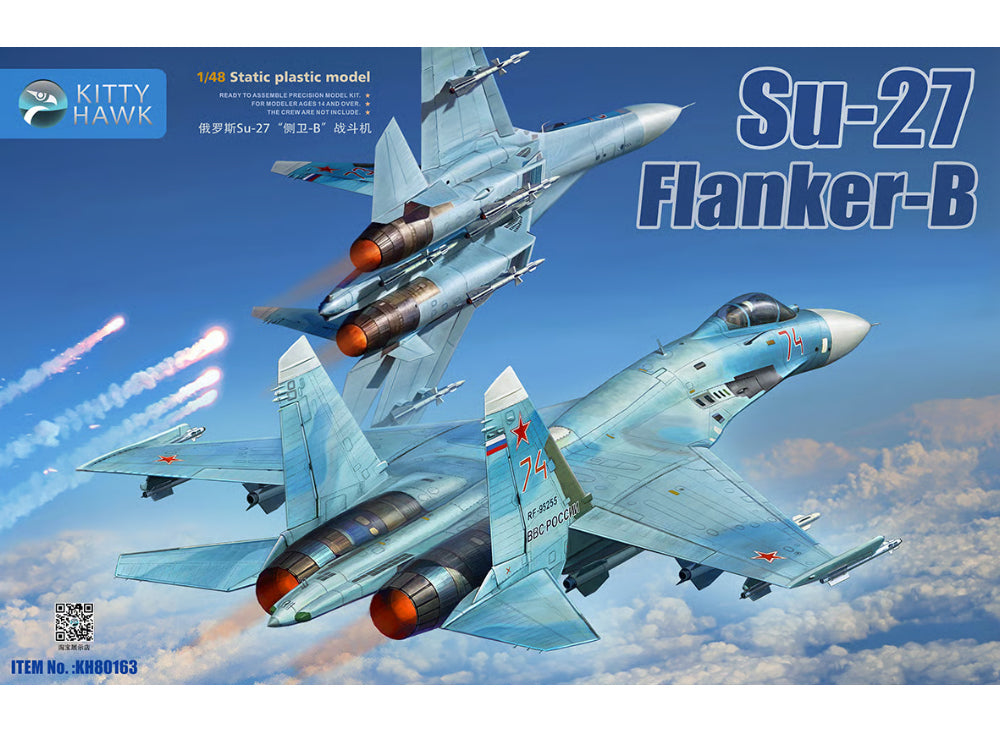 1/48 Kitty Hawk - Su-27 Flanker-B