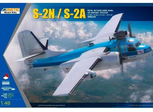 1/48 Kinetic - S-2N / S-2A Tracker Royal Netherlands Naval Air Service