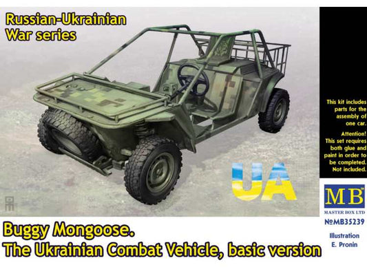 1/35 Master Box - Russian-Ukrainian War: Buggy Mongoose The Ukranian Combat Vehicle, Basic Version