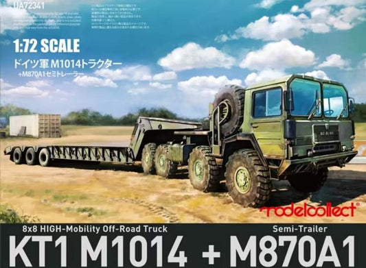 1/72 Model Collect - NATO M1014 8x8 High-Mobility Off-Road Truck w/ M870A1 Trailer