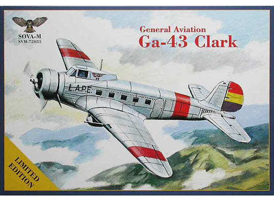 1/72 Modelsvit - GA-43 Clark airliner (in L.A.P.E. service)