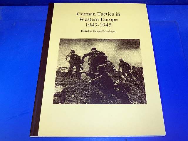 Nafziger Collection MFS26929 - - German Tactics in Western Europe 1943 ...