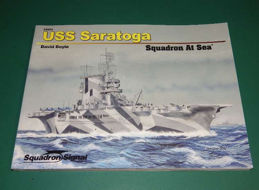 - Squadron / Signal - 34004 - USS Saratoga - Squadron at Sea