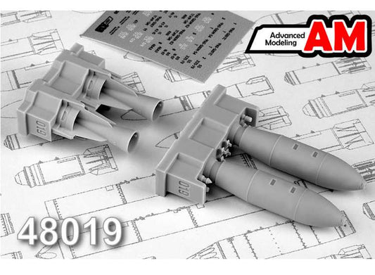 1/48 Advanced Modeling - FAB-500 M-62 High-Explosive 500 kg bomb set